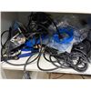 Image 3 : Contents of Cabinet - Power Bars, Electrical A/V Connection Cables, Sensors, Keyboards, Etc.