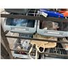 Image 4 : Steel Storage Cabinet w/ Plastic Organizers Containing Electronics, Tape, Sealants, Connectors, Misc