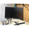 Image 3 : HP / Acer Computer Monitors & Keyboard - Tested & Working
