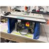 Image 3 : Mastercraft Router Table w/ Router