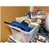 Image 2 : Group - Bins of Misc. Items, Scale, Box Cutter Blades, Materials, Etc.