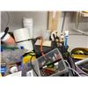 Image 5 : Group - Bins of Misc. Items, Scale, Box Cutter Blades, Materials, Etc.
