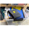 Image 5 : Contents Under Workbench - Sanding Paper, Bins, Tool Box, Ratchet Straps, Plastic Organizers, Etc.