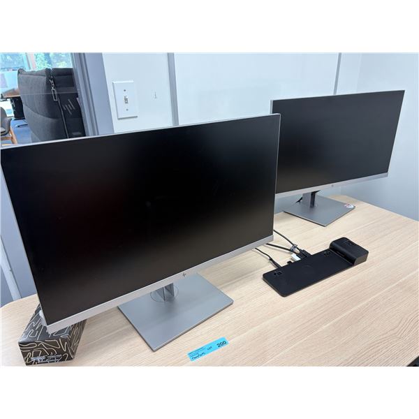 Group of 2 HP Monitors