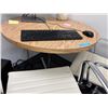 Image 2 : Group of 2 Office Desks w/Round Table