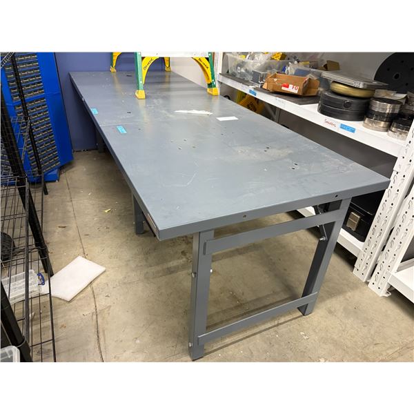 Industrial Metal Table (96x36x28.5)