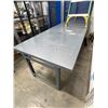 Image 2 : Industrial Metal Table (96x36x28.5)