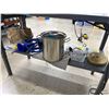 Image 1 : Shop Miscellaneous Lot - Stockpot, Hoses & 10 lb Weight Plate