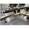 Image 3 : Stainless Steel Sanitary Piping Assembly with Swagelok Gauges, Valves & E-Stop