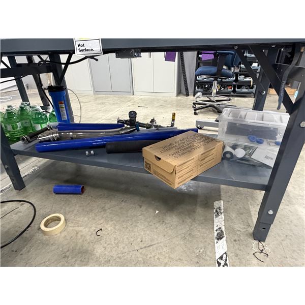 Industrial Metal Table (60x36x32.5")