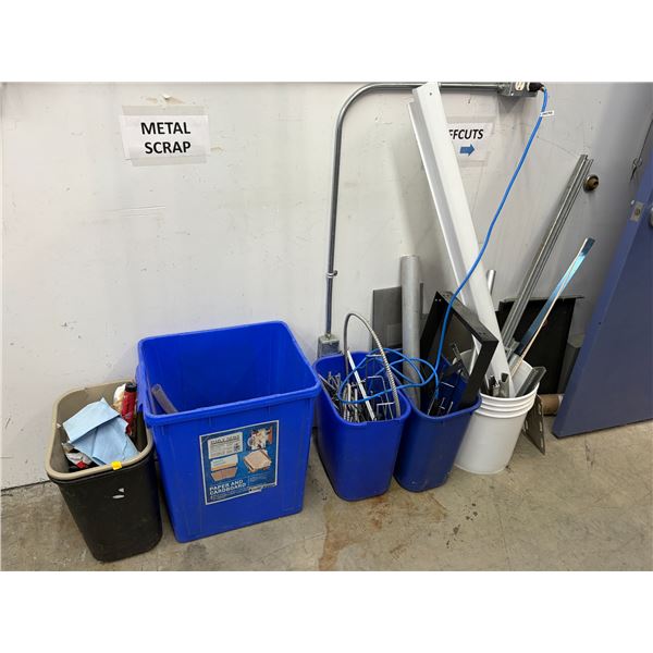 Miscellaneous Metal Scrap & Electrical Conduit Lot