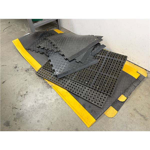 Group of Various Floor Mats
