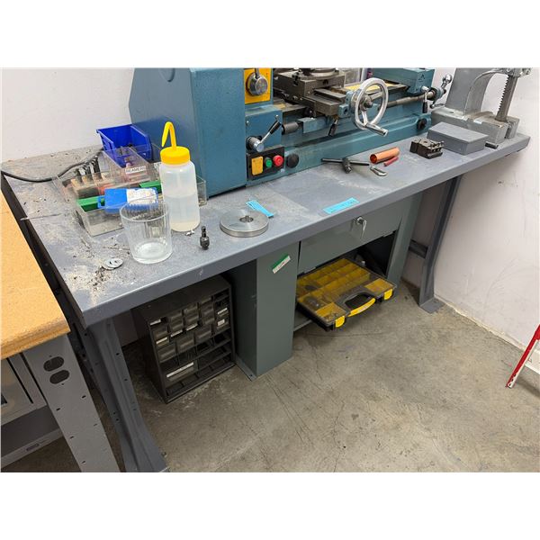 Metal Workbench (60 L x 30 D x 33 H)
