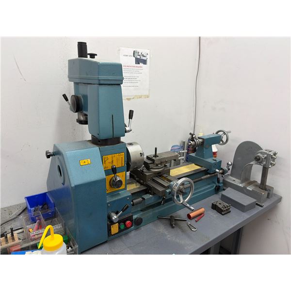 Metal Lathe/Mill Combo Machine (Bench-Top) w/ All Tooling
