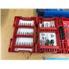 Image 2 : Assorted Drill Bit Sets (Mastercraft 29pc, Milwaukee Red Helix & Bit Sets)