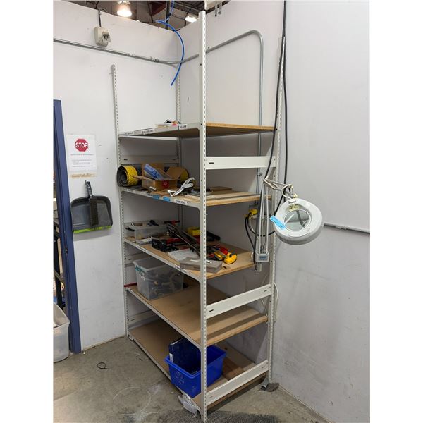 Shelf Rack (Approx. (51L x 25D x 92H")