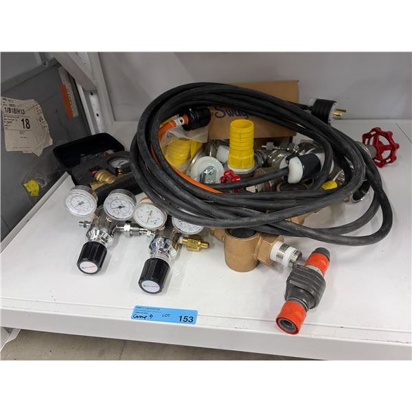 Group - Misc. Hoses, Fittings, Regulators, Castors, Etc.