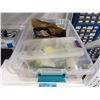 Image 1 : Bin - Precision Milled Aluminum Components, Hardware, Etc.