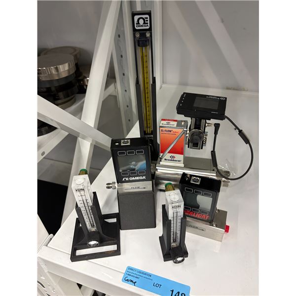 Omega, Bronkhorst & Alicat Flow Meters