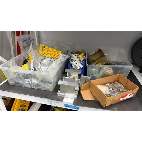 Group - Machined Aluminum Parts, Etc.