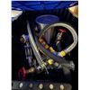 Image 3 : Plastic Bins w/ Steel Pieces & Hydraulic Hoses w/ Fittings, Etc.