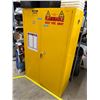 Image 1 : Justrite Safety Storage Cabinet For Flammable Liquids - 43x18x65"