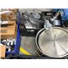 Image 5 : Group - Aluminum Machined Components, Fittings, Stainless Pot, Etc.