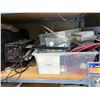 Image 2 : Contents of Shelf - Shop Mats, Soldering iron, Electrical Wires, Materials, Etc.