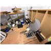 Image 4 : Contents of Mezzinee - Weightlifting Racks, Cooler, Hood Fan, Steel Racking, Etc.