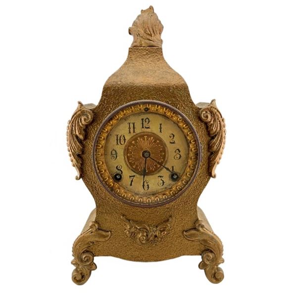 Ansonia Clock Co. Ornate Mantel Clock