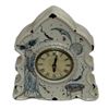 Image 1 : Celestial Hand-Painted Ceramic Mantle Clock