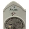 Image 5 : Celestial Hand-Painted Ceramic Mantle Clock