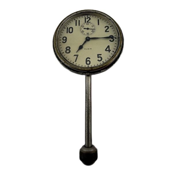 1920s Elgin 8-Day Automobile Dashboard Clock