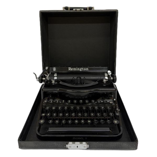 1930s Remington Model 1 Portable Manual Typewriter
