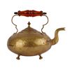 Image 2 : Vintage Victorian-Style Brass Tea Kettle