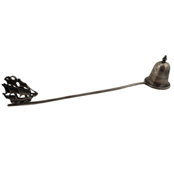Sterling Silver Sailing Ship Candle Snuffer