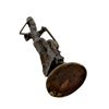 Image 5 : Abstract Bronze Candleholder Sculpture