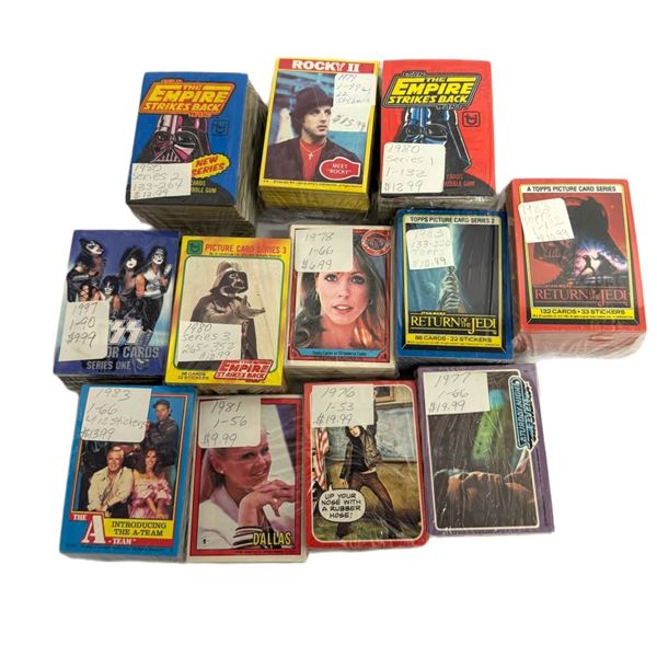 1970s-1980s Pop Culture Trading Card Collection