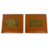Image 6 : Israeli Commemorative Bronze Plaque Photo Albums