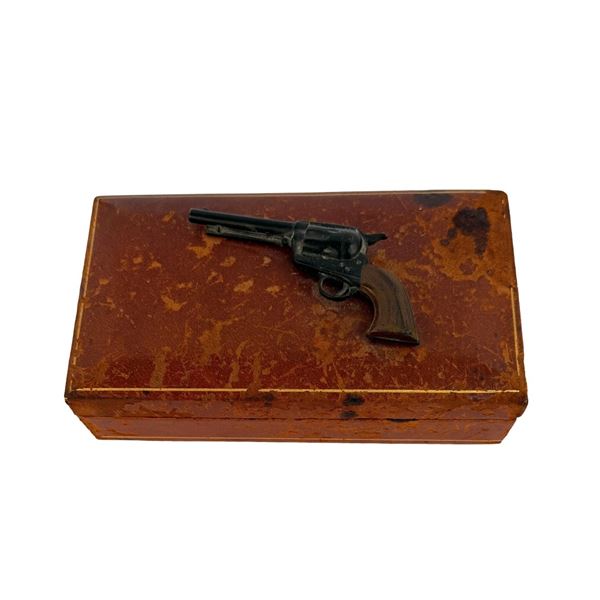 Western Novelty Miniature Revolver Vintage Box