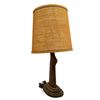 Image 2 : Mid-Century Gunstock Table Lamp