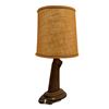 Image 5 : Mid-Century Gunstock Table Lamp