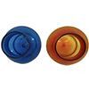 Image 4 : Blenko John Nickerson Amberina & Blue Glass Vases