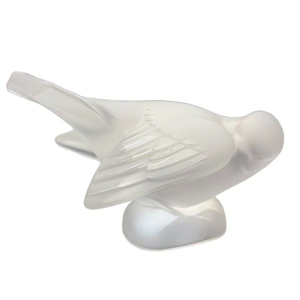 Lalique "Moineau Coquet" Sparrow Figurine