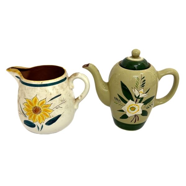MCM American Stangl Star & Garden Flower Pottery