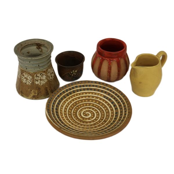Mid-Century & Folk Art Studio Pottery