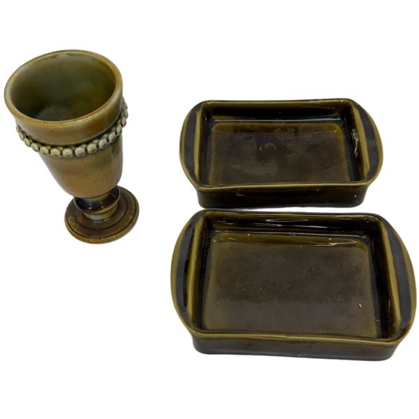 Georges Briard Trays & Wade Irish Porcelain Goblet