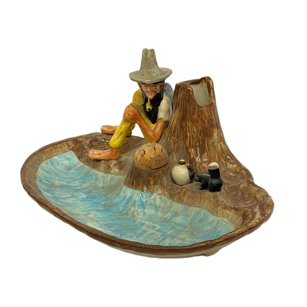 1948 Paul Webb "Mountain Boys" Porcelain Ashtray