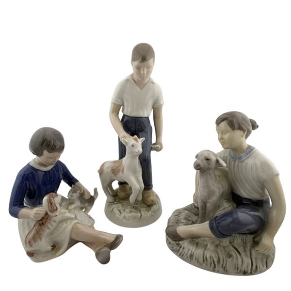 Bing & Grondahl Danish Porcelain Figurines