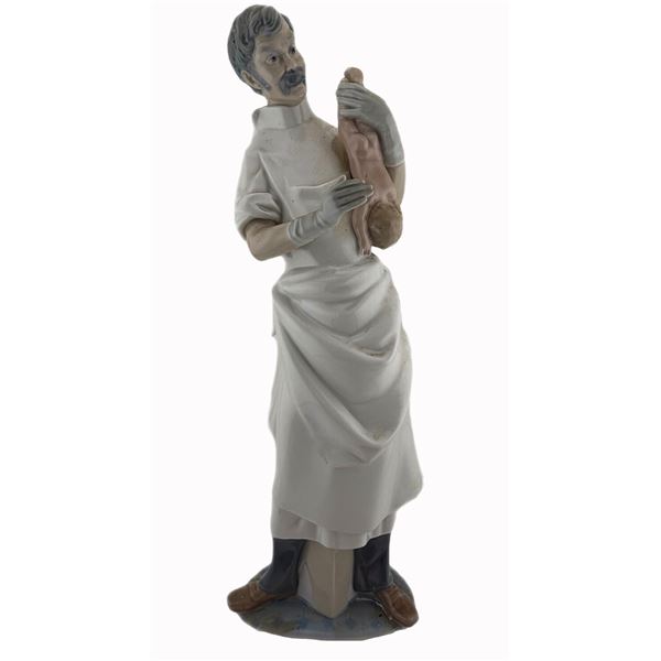 Lladro Obstetrician Porcelain Figurine